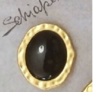 Schiaparelli  BROOCH Button  Made In FRANCE